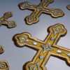 Orthodox Priest Vestment Cross Applique Set (13 Pieces)
