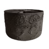 Patterned Skoufos Product Image Black Embroidered Skufia (Semi-Hard) | Monastic Skoufos