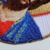 photo_126@28-02-2025_09-26-48 Christ the Light Embroidered Icon Applique - Orthodox Byzantine Style - Monastic Handmade - Gold Border