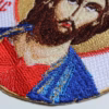 photo_125@28-02-2025_09-26-48 Christ the Light Embroidered Icon Applique - Orthodox Byzantine Style - Monastic Handmade - Gold Border
