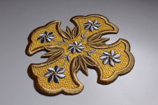 photo_118@28-02-2025_09-26-41 Byzantine 5-Flower & 12-Petal Cross Applique
