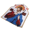 Christ the Good Sherpherd Applique Christ the Good Shepherd Embroidered Icon Applique (6″x5.5″)