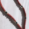 HANDMADE Rustic Red Satin PRAYER ROPE/KOMBOSKINI/CHOTKI (100 Knots) - Unparalleled Comfort for All-Day Prayer