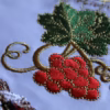 photo_2025-05-05_17-52-47 Embroidered Priest Cuffs Epimanikia - Christ & Theotokos Icons, Grape Vines - Custom Fabric Color - Monastic Handmade