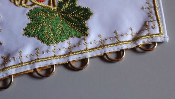 photo_2025-05-05_17-53-00 Embroidered Priest Cuffs Epimanikia - Christ & Theotokos Icons, Grape Vines - Custom Fabric Color - Monastic Handmade