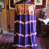 Orthodox Bishop's Mantle (Mandyas) – Royal Purple Monastic Vestment