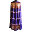Orthodox Bishop's Mantle (Mandyas) – Royal Purple Monastic Vestment