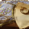 beige orthodox priest vestments cuff detail 2 Custom Orthodox Priest Vestments (Made to Order)